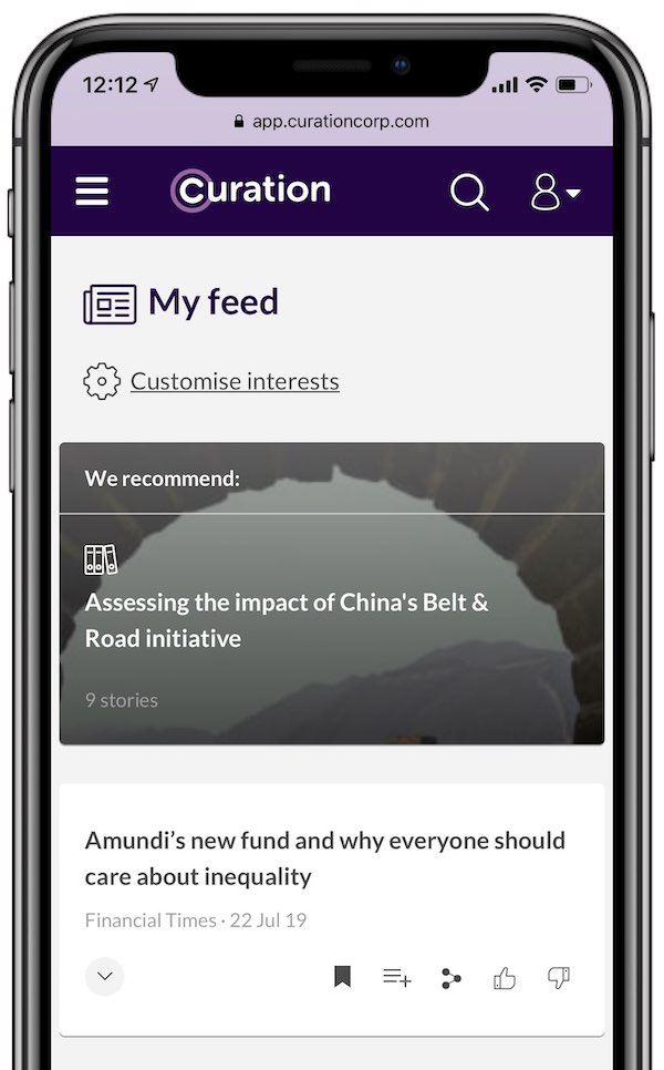 AI-driven feed gets smarter as you use it